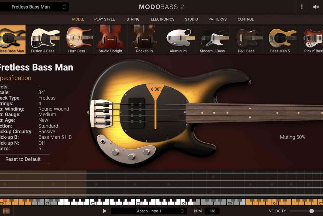 IK Multimedia - MODO BASS 2 v2.0.2