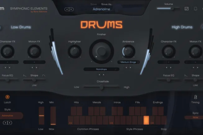 uJAM - Symphonic Elements DRUMS