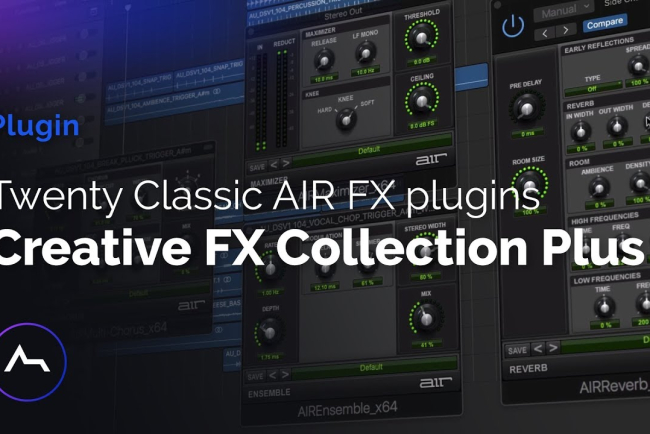 AIR Music Technology - Creative FX Collection Plus 1.2.1, Avid First AIR Effects Bundle 12.0