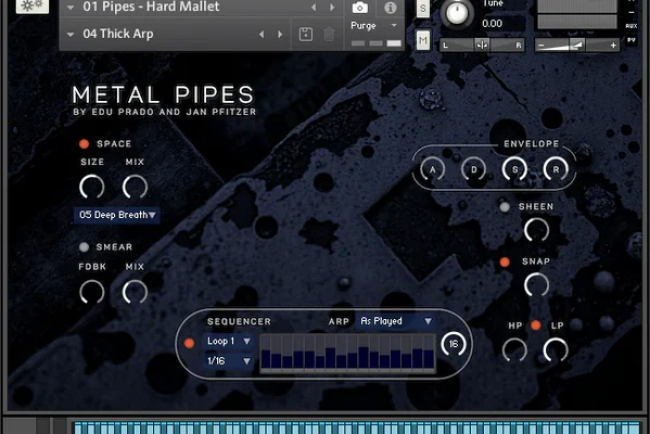 Edu Prado Sounds – Metal Pipes & Plates (KONTAKT)
