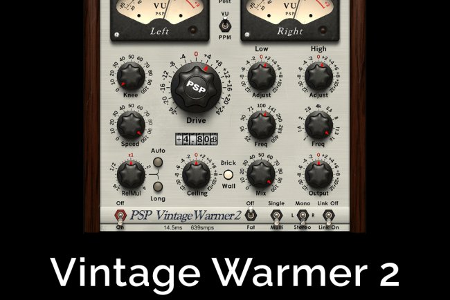 PSPaudioware - PSP VintageWarmer2 v2.10.4 VST, VST3, AAX х64 [R2R]