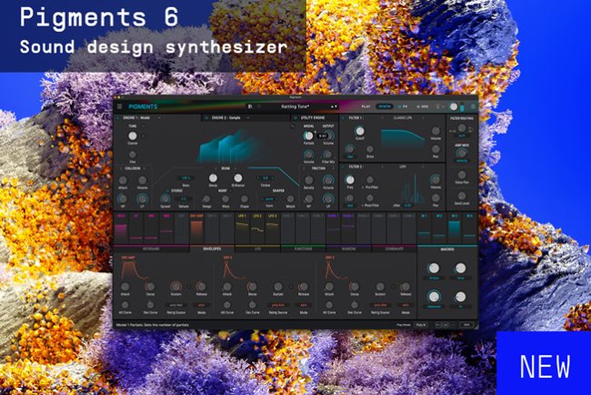 Arturia - Pigments v6.0.1 VST, VST3, AAX, SAL x64 [VR] - synthesizer