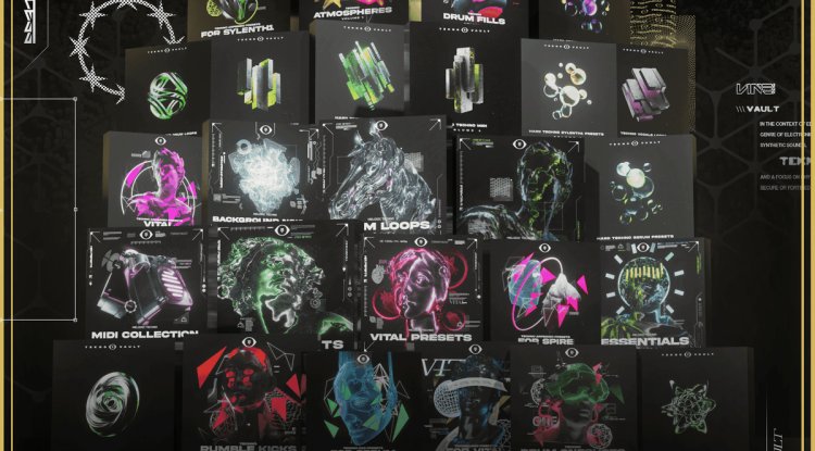 Teknovault - All Access Bundle (MiDi, MP3, WAV, Serum Presets , Vital Presets, Sylenth1 Presets, Spire Presets)
