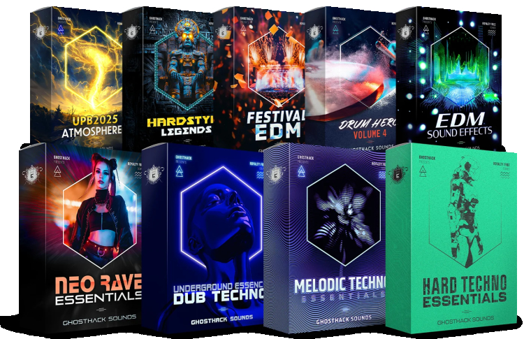 Ghosthack - Ultimate Techno Bundle 2025 (MiDi, WAV, Serum Presets)