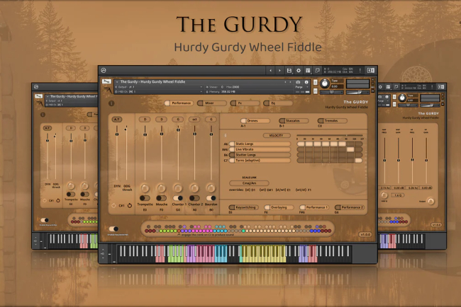 Insanity Samples - The Gurdy Hurdy Gurdy Wheel Fiddle (KONTAKT)