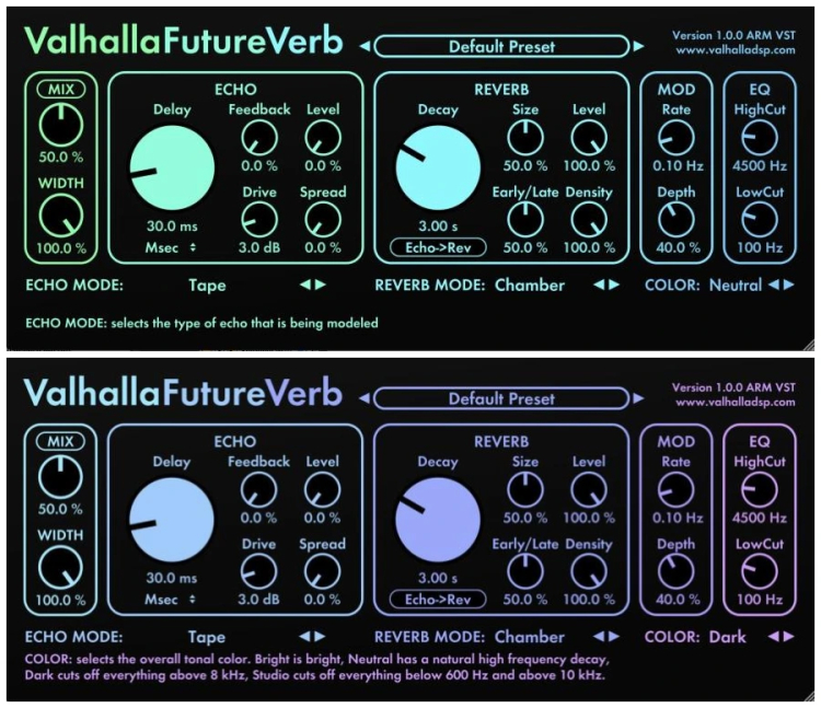 Valhalla DSP - Valhalla FutureVerb