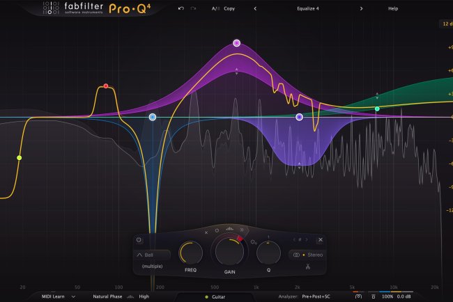 FabFilter - Pro-Q 4 v4.01 VST, VST3, AAX, CLAP, AU WIN.OSX x64