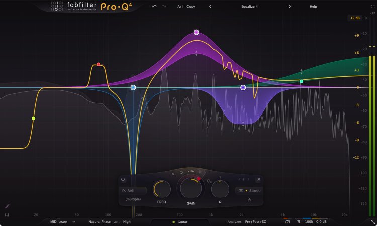 FabFilter - Pro-Q 4 v4.01 VST, VST3, AAX, CLAP, AU WIN.OSX x64