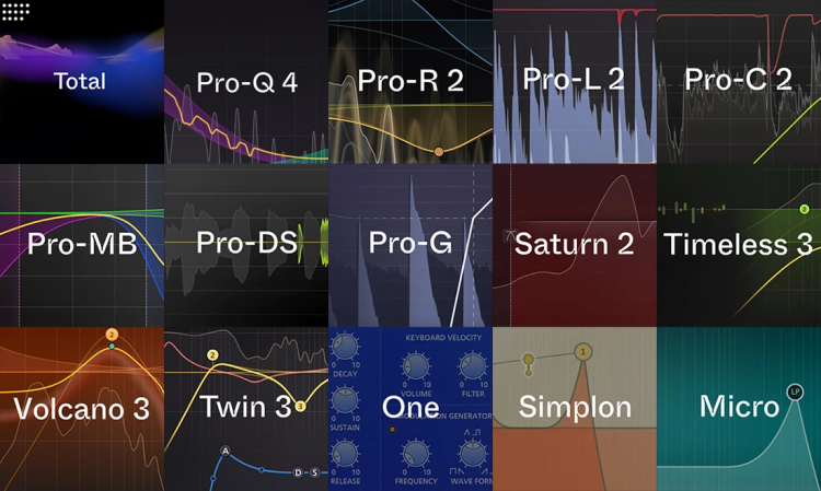 FabFilter - Total Bundle v2025 VST, VST3, AAX, CLAP х64