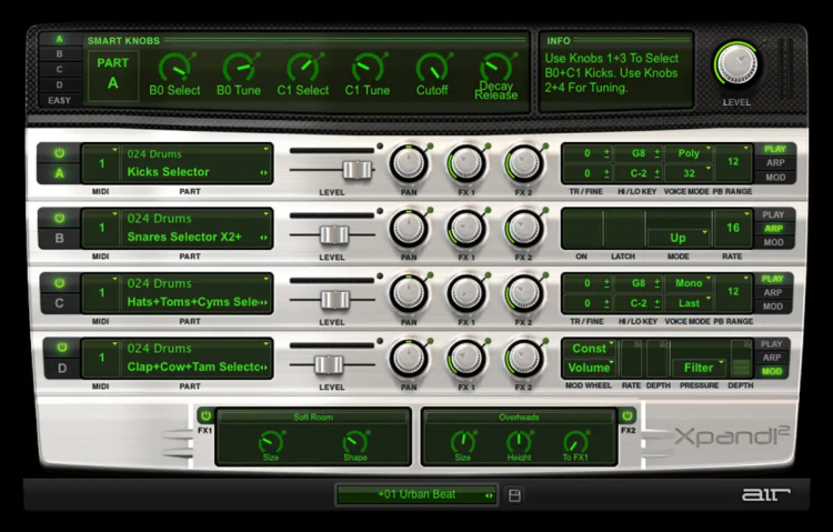 AIR Music Technology - Xpand 2.4.0 (NO INSTALL, SymLink Installer) v2.4.0 VSTi, VSTi3 x64