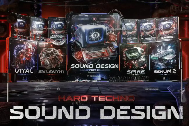 Teknovault - Hard Techno Sound Design (MiDi, MP4, Serum 2, Spire, Sylenth1) + Sound Design Course