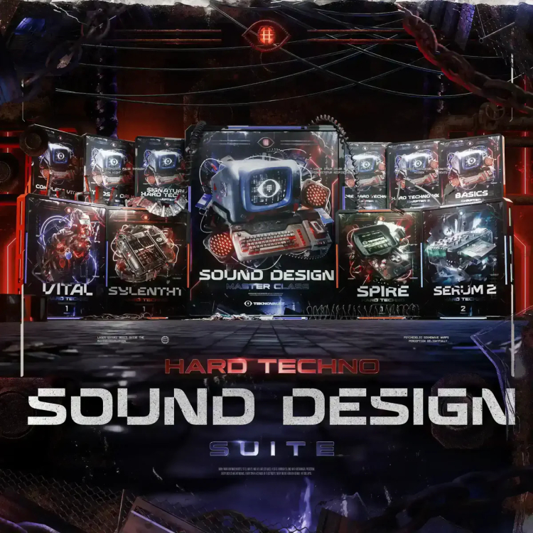 Teknovault - Hard Techno Sound Design (MiDi, MP4, Serum 2, Spire, Sylenth1) + Sound Design Course