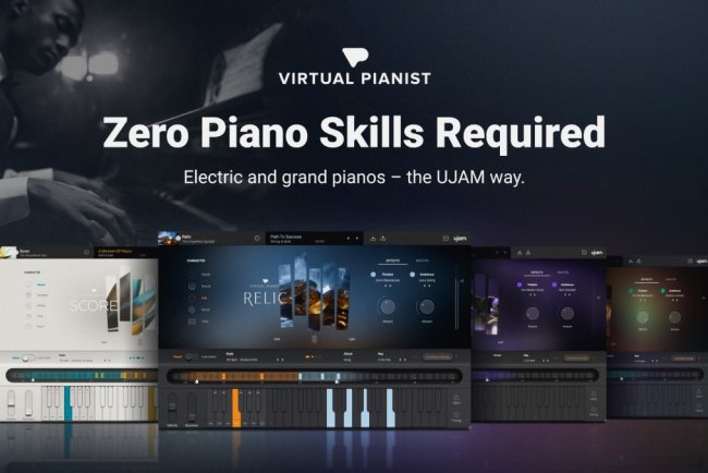 uJAM Virtual - Pianist Bundle v1.3.1 VSTi, VSTi3, AAX x64 [2024.07.24]