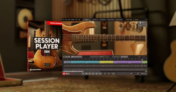 Toontrack - EZbass 1.3.4 STANDALONE, VSTi, VSTi3, AAX, AU WIN.MAC x64
