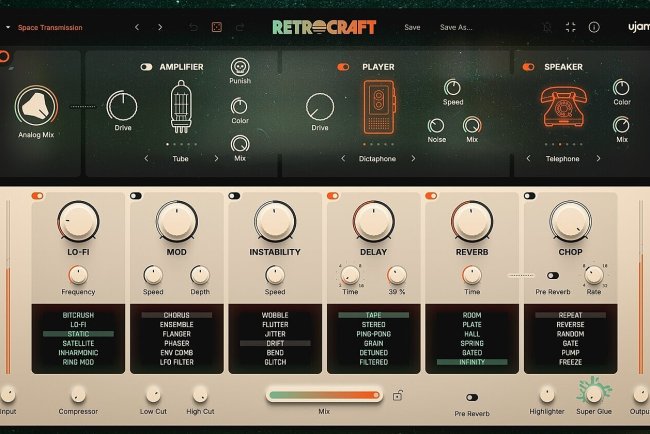 UJAM - RETROCRAFT v.1.0.0 VST, VST3, AAX x64