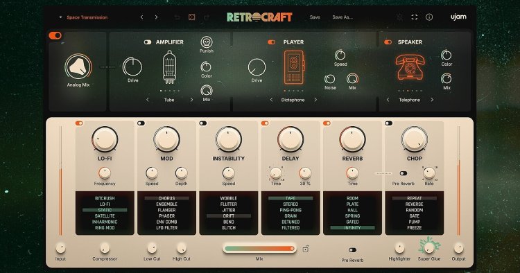UJAM - RETROCRAFT v.1.0.0 VST, VST3, AAX x64