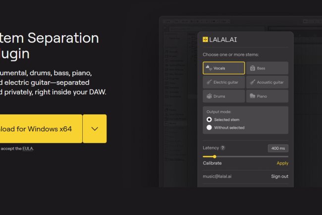 LALAL.AI - Stem Separator 2.1.0 VST3 x64