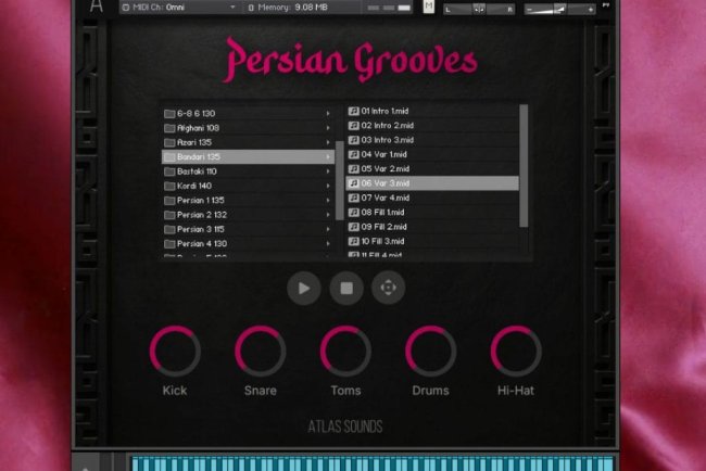 Sonic Market - Persian Grooves (WAV)