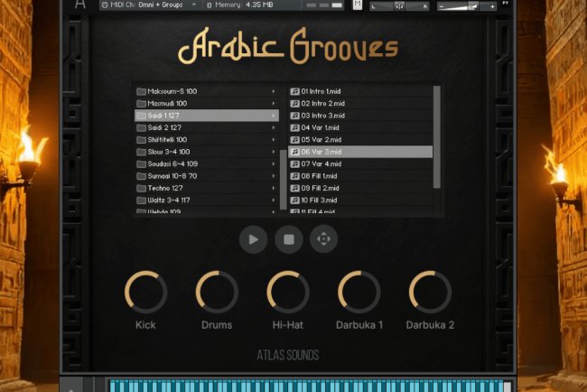 Sonic Market - Arabic Grooves (WAV)
