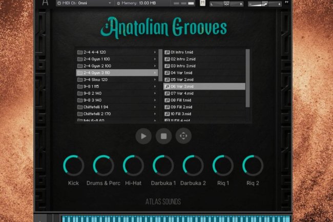 Sonic Market - Anatolian Grooves (WAV)