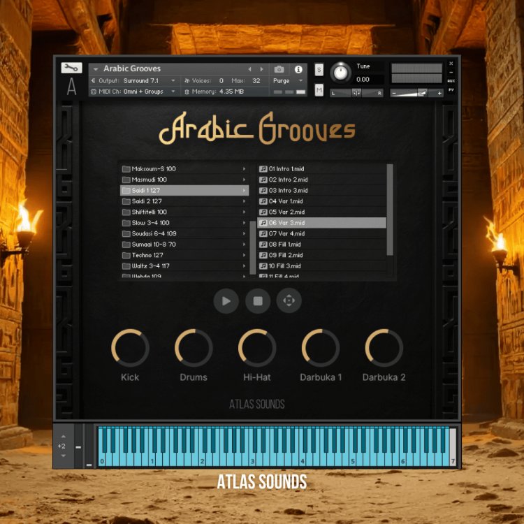 Sonic Market - Arabic Grooves (WAV)