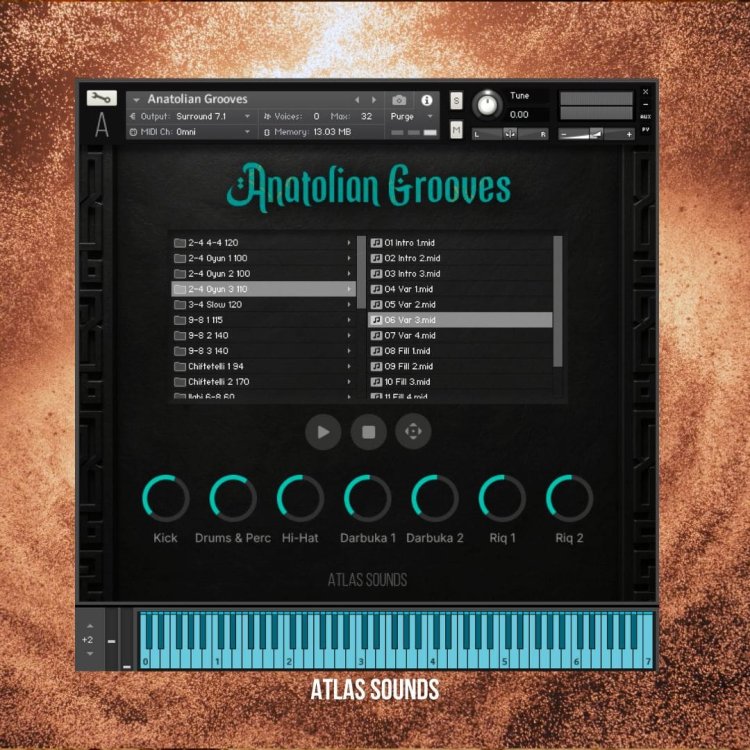 Sonic Market - Anatolian Grooves (WAV)